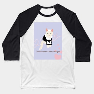 9 Lives Baseball T-Shirt